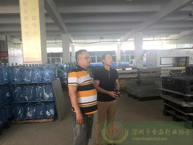 10月21日，协会走访企业