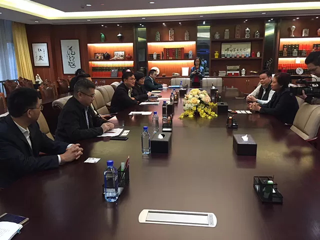 3月14日肇庆怀集县县长一行到协会考察指导工作