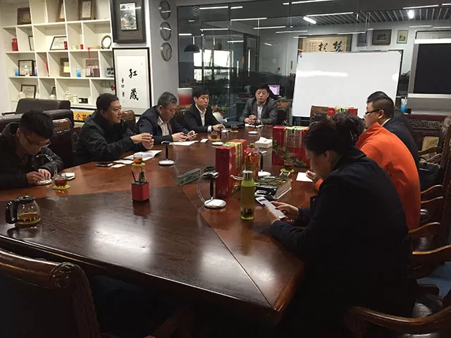 3月15日哈尔滨双城潘局长带领企业与深圳市企业对接洽谈会